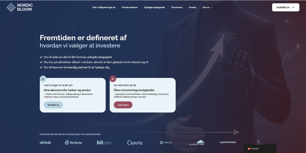 Nordic Bloom Funds P/Ss website